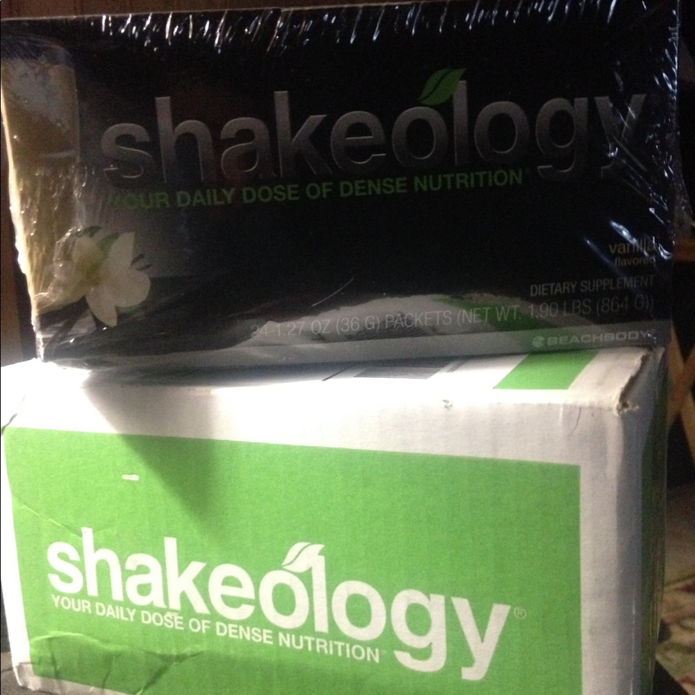 SHAKEOLOGY NEVER OPENED